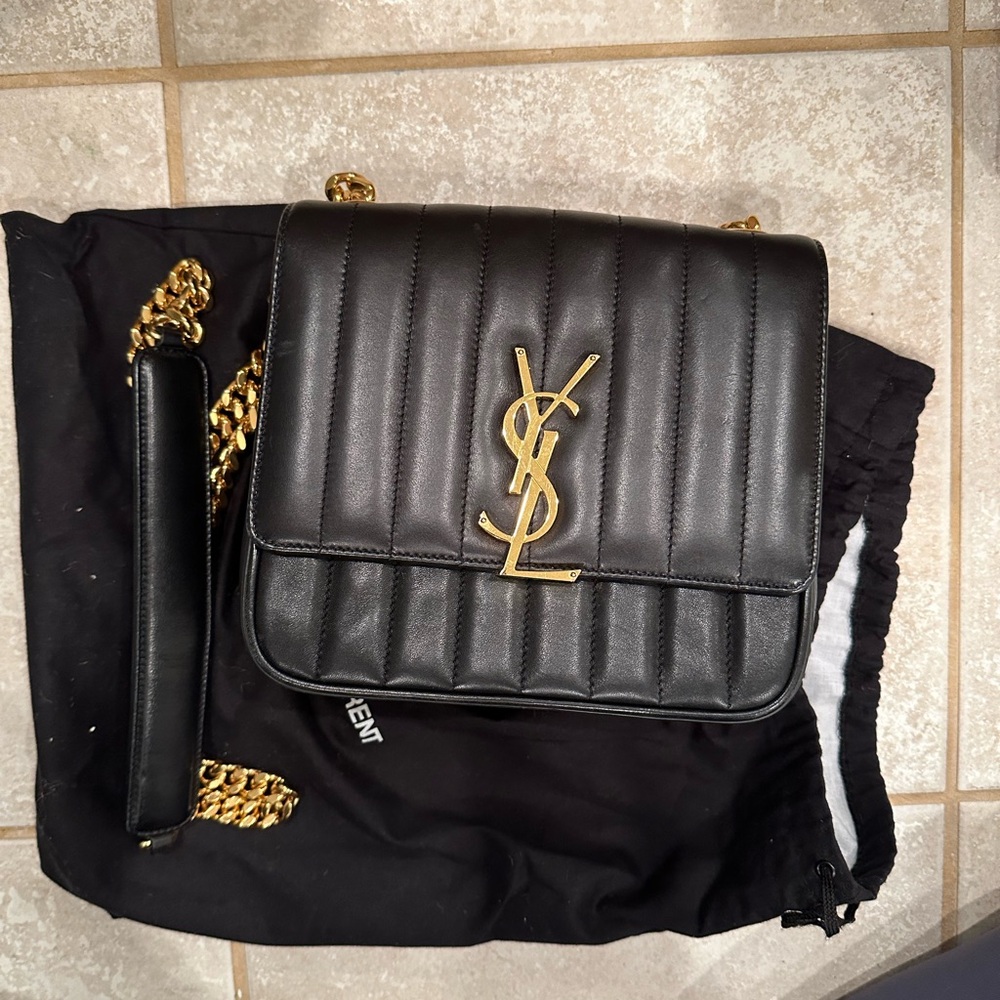 YSL Quilted Crossbody Bag